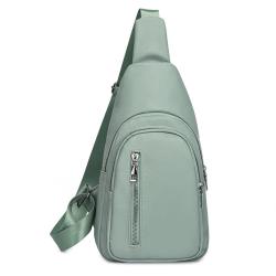 Soft Leather Solid Color Fashion Phone Coin Purse 2023 New One-shoulder Crossbody Bag Korean Version Of Casual Ladies Breast Bag