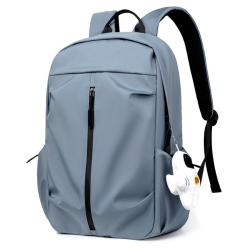 HR086 Fashion Simple Trend College Student Backpack Oxford Waterproof High School Shoulder Bag Laptop Zipper Pouch Pocket Bag