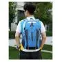 HR088 Unisex New Outdoor Sports Hiking Backpack Nylon Leisure Letters Waterproof Travel Bag Cycling Soft Mountaineering Backpack