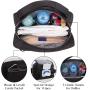 Custom Small Nappy Diaper Belt Bag with Portable Changing Mat Black Mommy Diaper Bag Fanny Pack Waist Bag