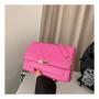 Diamond Lattice Women Fashion Handbags Pure Color Wholesale Women Handbags Pu Leather Designer Shoulder Bags