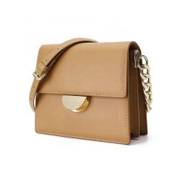 2024 Long Strap Genuine Leather Fashion Ladies Messenger Shoulder  Crossbody Bags Small Handbags For Women Manufacture