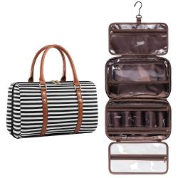 Wholesale Detachable Carry on Makeup Organizer Hanging Bathroom Case Travel Essentials Cosmetic Bag Travel Toiletry Pouch Bag