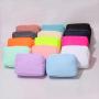 19 Colors Personalized Bridesmaids Gift Nylon Bag Make Up Pouch Travel Toiletry Cases Chenille Varsity Letter Patch Cosmetic Bag