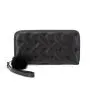 2024 Summer New Women's Wallet Medium Long Handheld Bag Trendy Indentation One Piece Fashionable Love Change Phone Bag Ladies