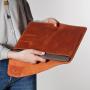 Personalized laptop case, tablet sleeve, custom brand leather laptop sleeve