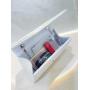 New design women clutch bags rhinestone dinner dress evening bag clutch purse with metal handle dinner handbags for women