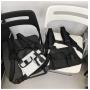 HR067 Unisex Cool Trend Buckle Tactical Functional Vest Bag Nylon Lightweight Chest Sport Bag Outdoor Hiking Workwear Backpack