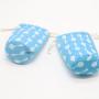 Custom Full Printing Round Bottom Cotton Gift Drawstring Gift Tableware Storage Bag Dust Cotton Packaging Pouch
