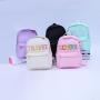 Keymay RTS Stock High Quality Multicolor Personalize Waterproof Nylon Cute Girls Travel Rucksack School Book Bag Backpack