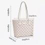 New Design Large Retro Print Women's Hand Bags Soft PU Leather Shoulder Tote Bag For Women Fashionable handbag ladies