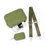 2024 Custom Embroidery Leather Cross Body Bag For Women Fashion With Pouch Purse