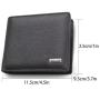 ZF204 Fashion Casual Short Wallet Vertical Head Layer Oil Wax Cowhide Men Leather Money Clip Waterproof