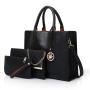 China Supplier Bolsos Set 3 PCS Women's Shoulder Tote Bag Handbag Bags For Women