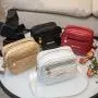 Wave pattern embroidery bag 2024 Korean ladies fashion hundred crossbody bag manufacturers wholesale foreign trade women's bags