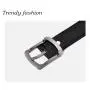 Custom Logo Leather Men Belt Fashion Leisure Jeans Belt Leather Pin Buckle Men's Belt