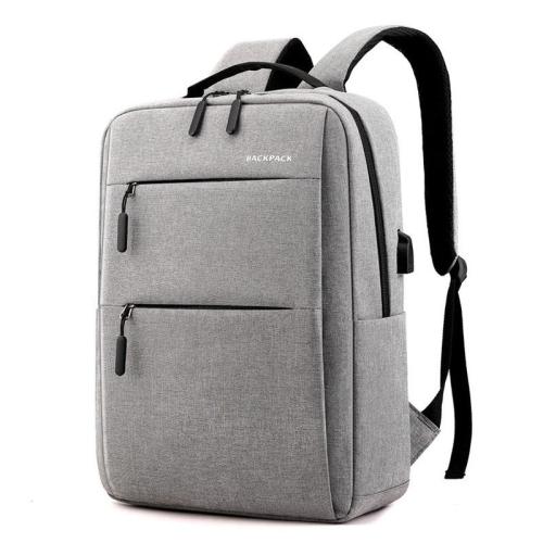 ZF073 Custom Logo Shoulder Bag New Simple USB Charging Backpack Men Women Leisure Travel Business Computer Bag Waterproof