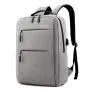 ZF073 Custom Logo Shoulder Bag New Simple USB Charging Backpack Men Women Leisure Travel Business Computer Bag Waterproof