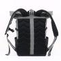 CHANGRONG Custom Waterproof leather 15.6 men laptop travel backpack with logo