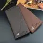 Wholesale Fashion Hot selling Men's Short PU leather Money Card Holder case Business Leisure men wallet 2021