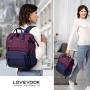LOVEVOOK wholesale custom laptop backpack school bags with usb daily life Casual Daypack travel 15.6in women laptop computer bag