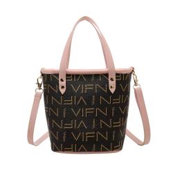 Women's Fashion Minimalist Shoulder Bag Ladies Handbags with Single Strap and Chain Decoration Portable