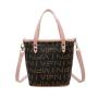 Women's Fashion Minimalist Shoulder Bag Ladies Handbags with Single Strap and Chain Decoration Portable