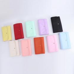 Keymay Custom Girls Gift Bag Bag for Jewelry Travel Jewelry Organizer Case Portable Earrings Rings Storage Jewelry Roll Bag