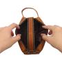 Customized Vintage Leather Toiletry Bag Travel Toiletries Storage Bag Creative Handmade Storage Bag