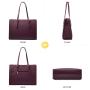 Lovevook Realer hot sale 15.6inch  laptop tote bag for women PU leather women handbag for ladies laptop handbags