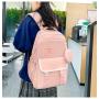 ZR834 New Fashion Girls Schoolbag Nylon Waterproof Backpack Custom Logo High Quality Schoolbag Travel Student Zipper Laptop Bag