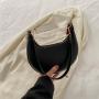 Niche Design 2024 Spring New Fashion and Leisure Crescent Bag carteras para mujer 	 sac a main