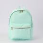 New color stock No MOQ nylon school bags kids backpack small sherpa  kids go back to school  Rucksack with letter patches