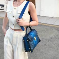2024 super product handbag for women snack animal-grain ladies bag fashion shoulder women's hand bag supplier  28 cm