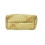 2024 Custom Weave Leather Bucket Bag Handbag For Women Luxury With Clutch Purse