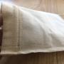 Custom High Quality Jute Drawstring Gift Dust Bag Gold Printing Jute Packaging Bag