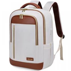 LOVEVOOK lightweight stylish student school bag business daypack for women men rucksack hiking travel laptop backpack bag unisex