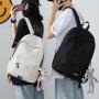 ZF287 New Schoolbag Female Junior High School Students Shoulder Bag Male Computer Backpack Oxford Breathable Waterproof Travel