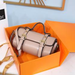 Best Selling Fashion cow leather Ladies Hand Bags textures small shoulder Side Bags for girls good quality factory direct sales