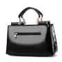 2024 Bags for Women Large Capacity Glossy Women's Shoulder Messenger Bag Patent Leather Bride Wedding Atmosphere Handbag