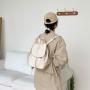 Wholesale Japanese art lovely leisure simple bag female spring and summer new niche joker canvas backpack backpack