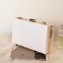 Daily wear multi-colors gold frame ladies fashion acrylic bag box 2024 CUBAN CHAIN