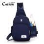 Latest Luxury Personalizado Water Bottle Thick Strap Water Resistant Cross Body Shoulder Chest Bags