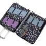 custom logo waterproof 5 set various sizes travel luggage organizers compression basic packing cubes with mesh top