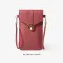 Simple New Phone bag for Women Mini Ins Fashion Messenger Bag Portable Shoulder Bag with a Generation of Hair for Students