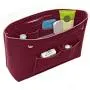 Gelory Wholesale Women Makeup Bag Organizers Felt Container Organizer Storage Multi Pocket Cosmetic Bag