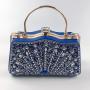 Ladies Wedding Evening Purse Diamond Hand Bag Rhinestone Purses Dinner Handbag Gold Evening bags For Women