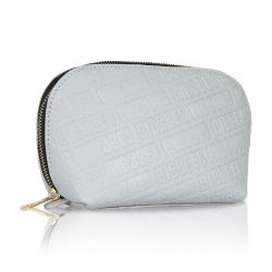 OEM/ODM leather cosmetic bag waterproof travel toiletry organizer leather make up bag