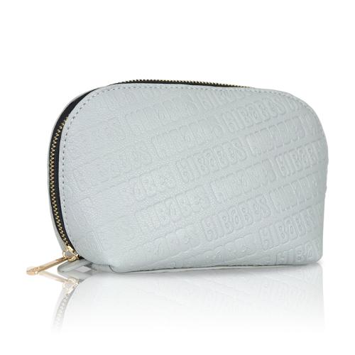 OEM/ODM leather cosmetic bag waterproof travel toiletry organizer leather make up bag