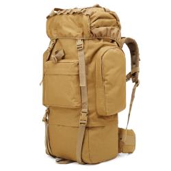 Popular Products Large Capacity Hiking Camping Pack Bag Rucksack Waterproof Climbing Bag 70L With Inventory Items